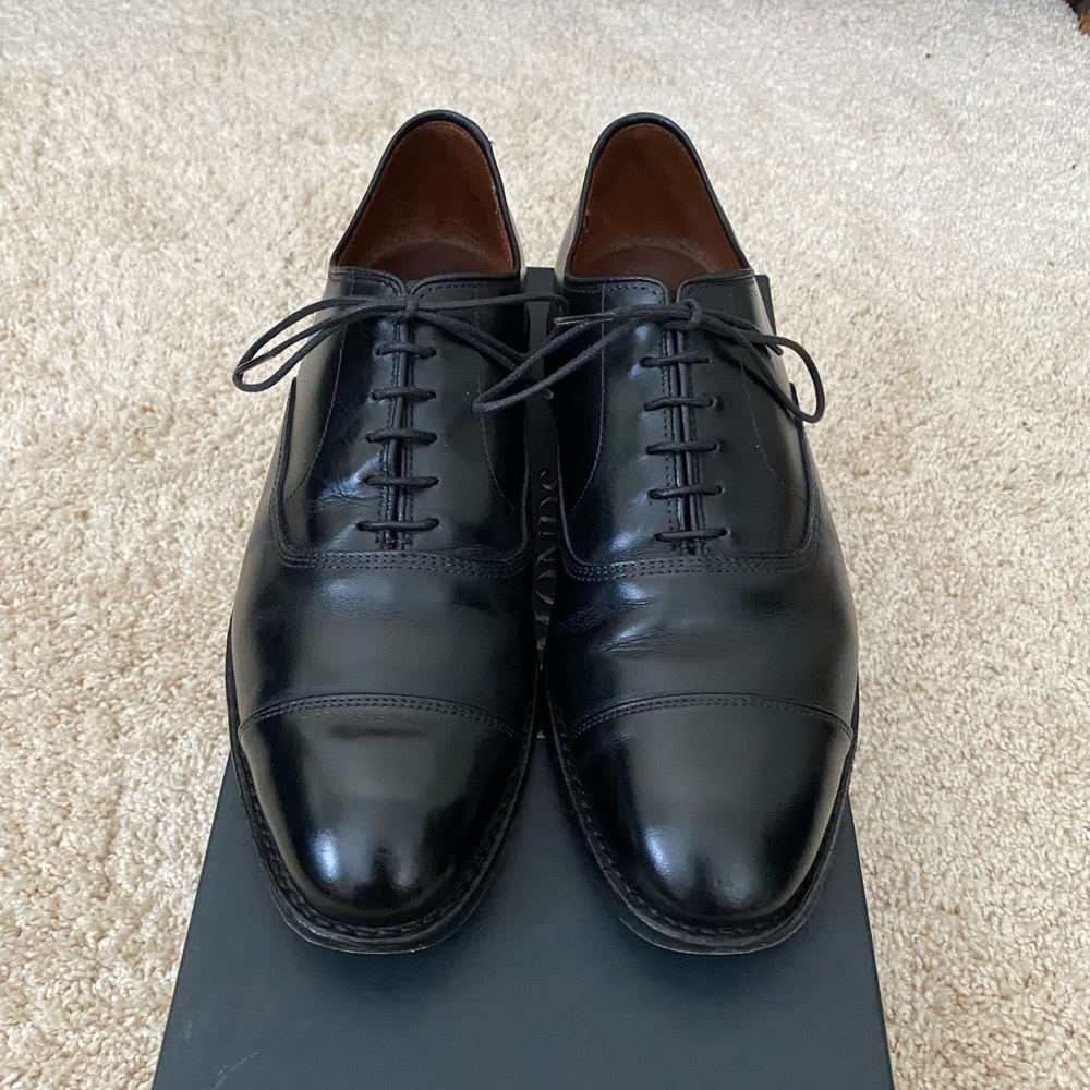 Allen Edmonds Park Avenue in Black 9.5 E